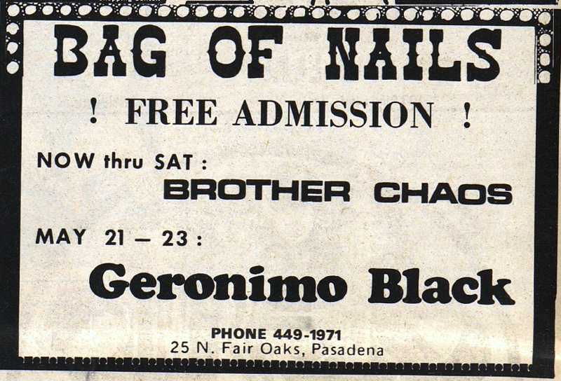 Bag Of Nails May 21